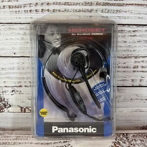 Panasonic Headset For Cordless Phones KX-TCA98 Black Headband New And Sealed